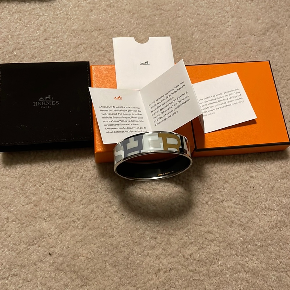 Hermes bangle never worn